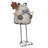 24"H Frog with Flower Garden Statue