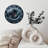 Ice Dragon Clock Face