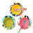 French Bull 6-Piece 6.5" Assorted Appetizer Plate