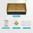 Undermount Gold Kitchen Sink - 32" X 19" X 10" Stainless Steel 16 Gauge Deep Single Bowl Sinks