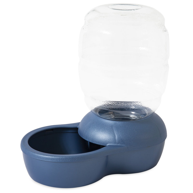 Remplacez le plat d'eau automatique, Petit (8 tasses / 64 oz liq), Bleu