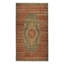 Wool Floral Area Rug in Pink/Green