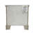 Grey 3-Drawer Nightstand