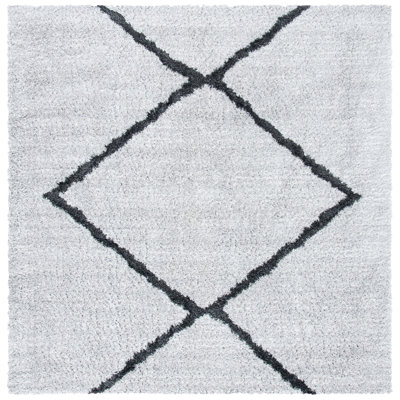 Poulsbo Shag 500 Performance Geometric Rug