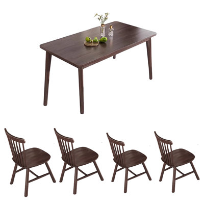 Vintage solid wood dining table sets