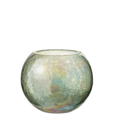 Cozy Glass Tabletop Hurricane with Candle Included