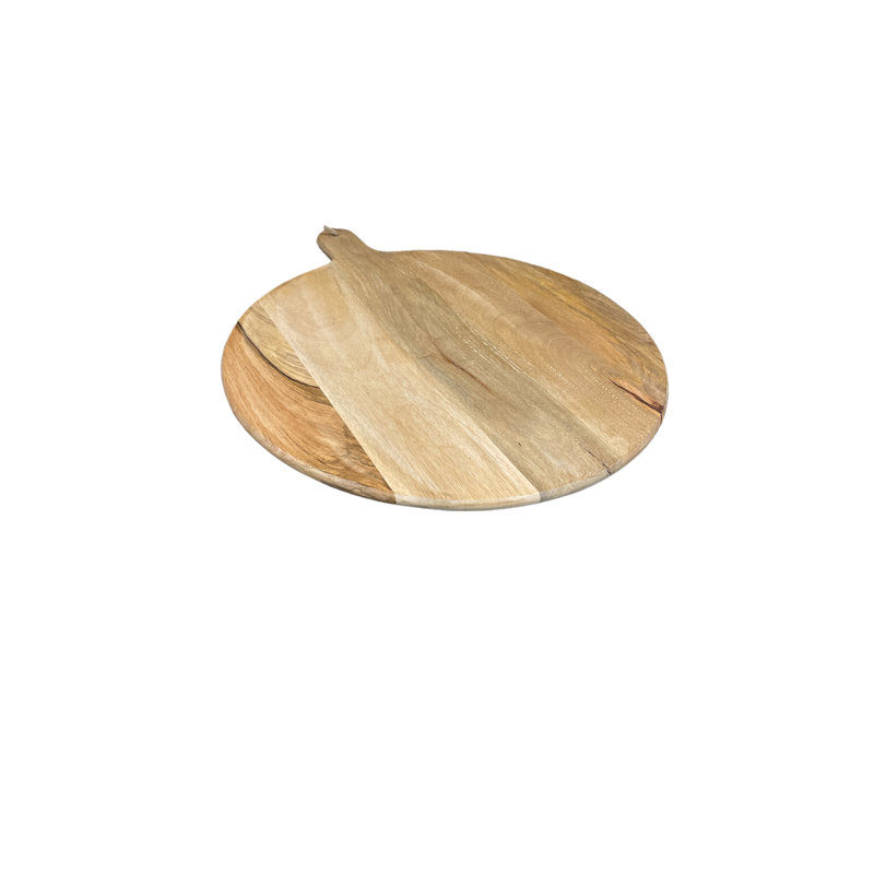 Mango Wood Round Board, 60Cm