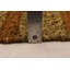 Tapisserie naturelle brune Kilim 6 pi 7 po x 6 pi 5 po