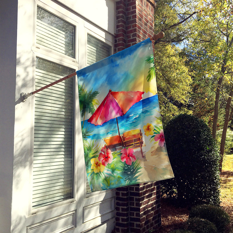 Double Sided 40'' H x 28'' W Polyester House Flag