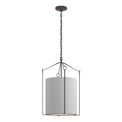 Luminaire suspendu cylindrique 3 lumières Bow