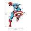 Décalcomanie murale Marvel Captain America