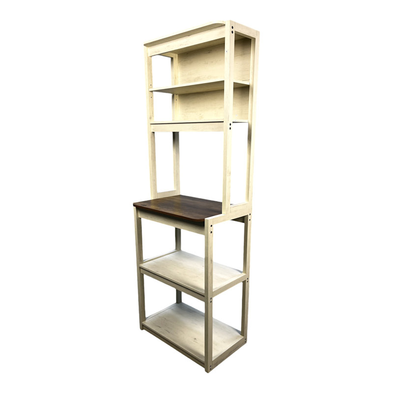Étagère de cuisine à 5 niveaux, H 67,2 po x l 23,6 po x P 10,8 po, Brun