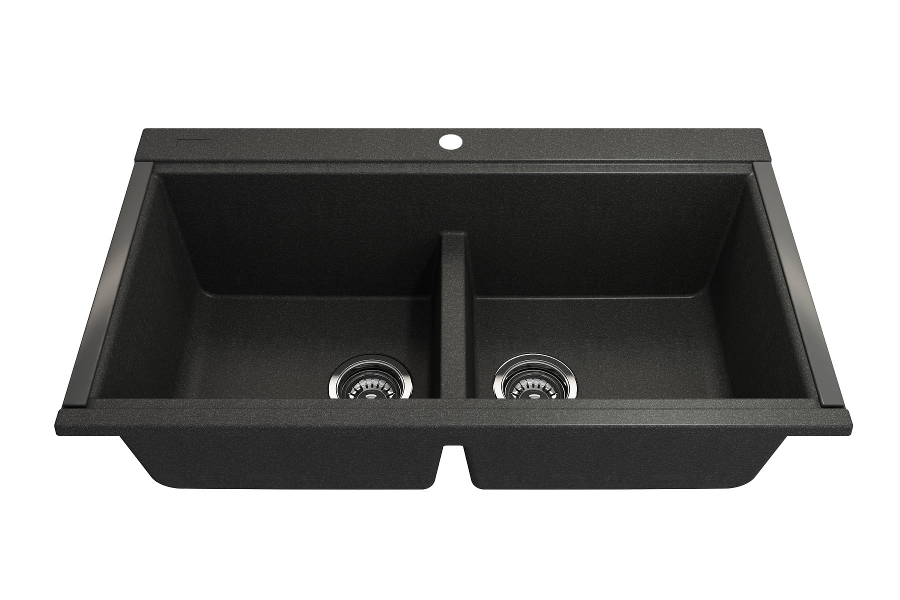 Gray Concrete Double Sponge Holder, Kitchen Counter Dual