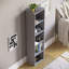 Gerardi 32cm W Standard Bookcase-70966734-70966733