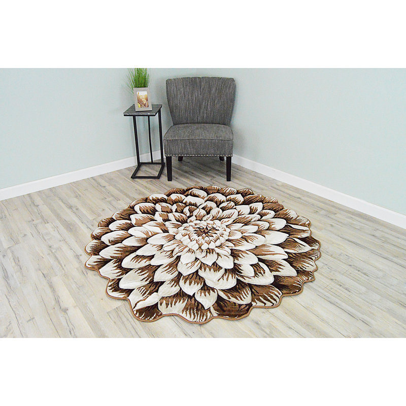Vidrine Floral Indoor Rug, Novelty 6'6"