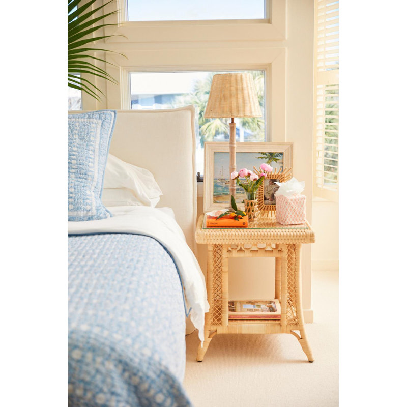 Amanda Lindroth Glass End Table