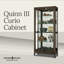 Vitrine Howard Miller Quinn III, Java vieilli