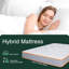10" Medium Gel Memory Foam Hybrid Mattress in A Box, Queen-1175135936