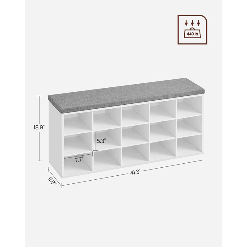 Banc de rangement Keiveon