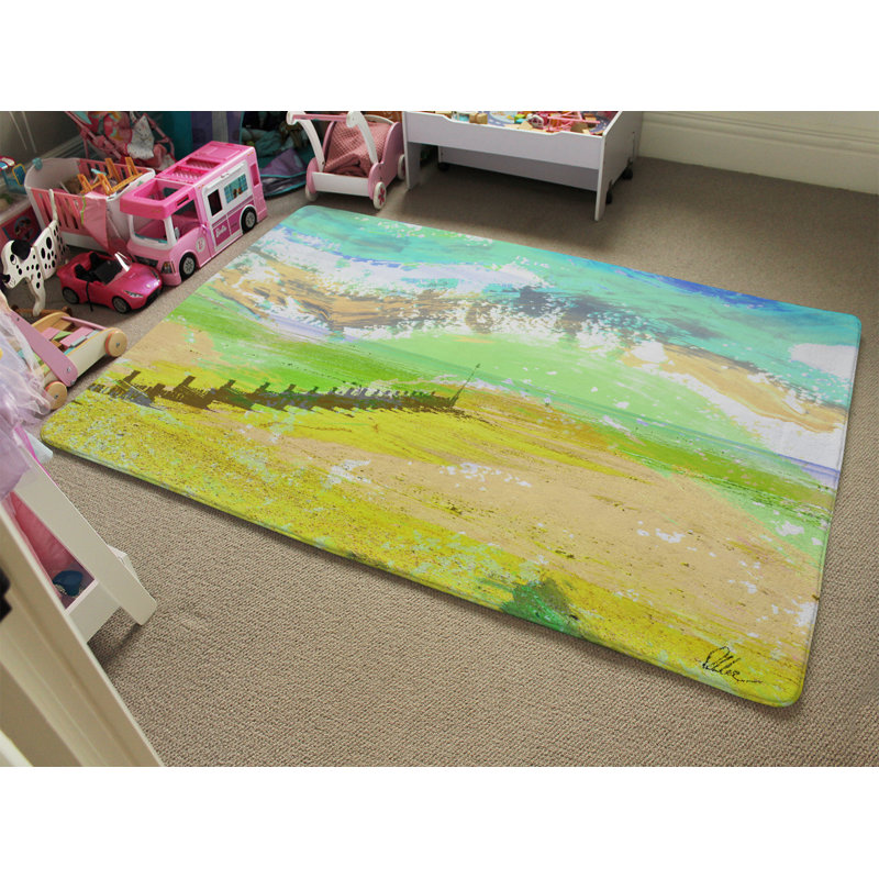 Hensley Shag Area Rug, Rectangle 140 x 200cm