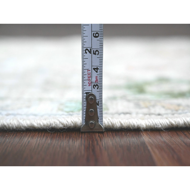 Tapis 100% laine noué à la main 2 pi x 3 pi albâtre blanc Angora Oushak 2 pi x 3 pi F9D9A92673D4401E833FBFF1045339C3