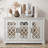 Soeren 45.73'' Modern Mirror Cutout Storage 3 Door Sideboard-1584044108