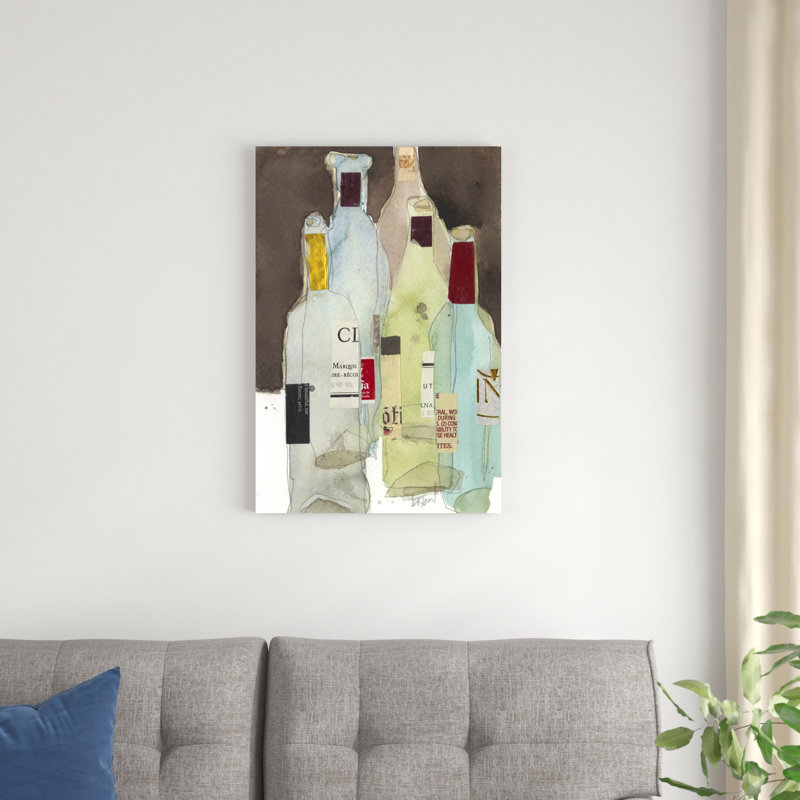 Vins et spiritueux III, H 30 po x l 20 po x P 1,25 po