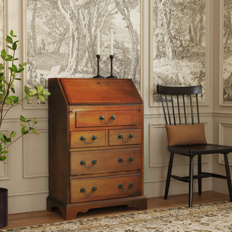 Futral Secretary Desk, Brown