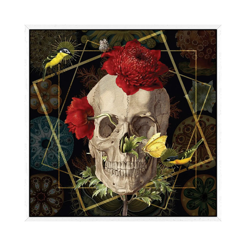 Overgrowth by Amy Salomone - Gallery-Wrapped Canvas Giclée on Canvas, White Floater Framed