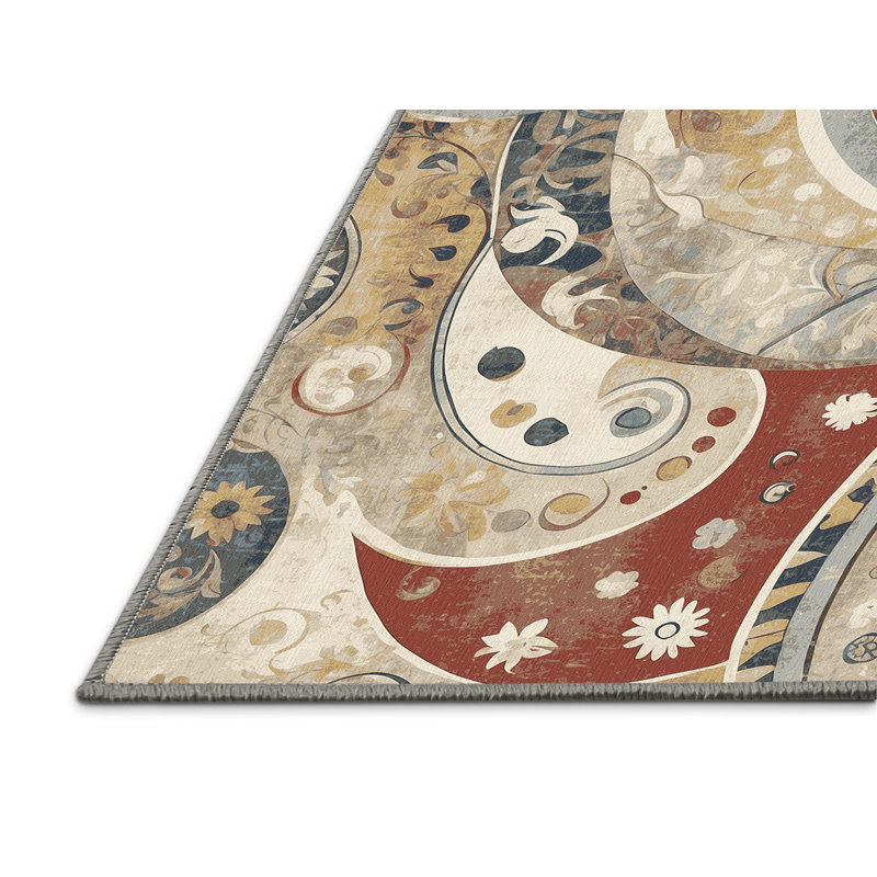 Vibrant Twist Rug, Square 7'