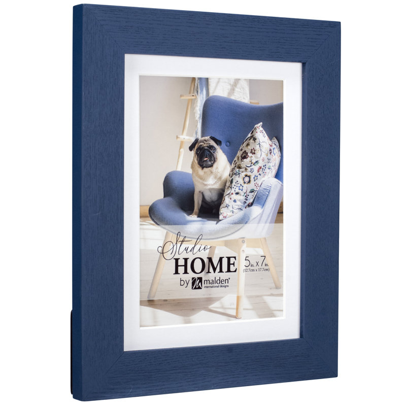 Navy Matte Picture Frame, 5" x 7"