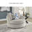 Gwenith Upholstered Swivel Accent Chair-96687521