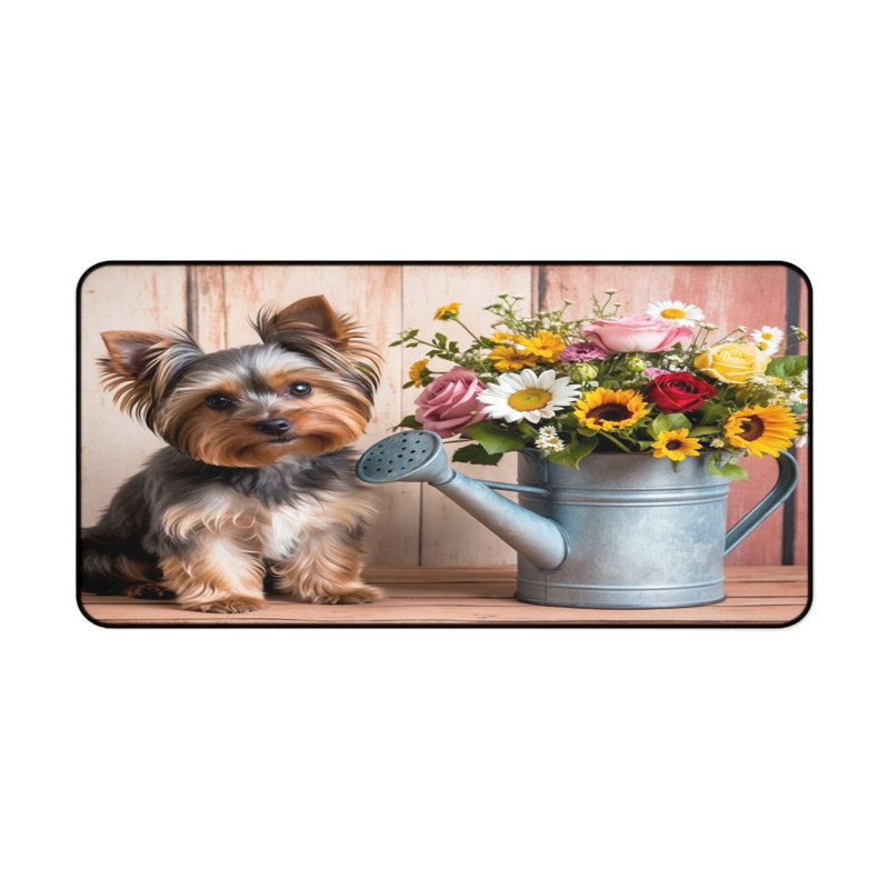 Polyester Desk Pad, 31.5x15.5