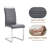 5 Piece Dining Set, Round Dining Table with Tempered Glass and 4 Upholstered Chairs-1394481518-1394481519-1400587679