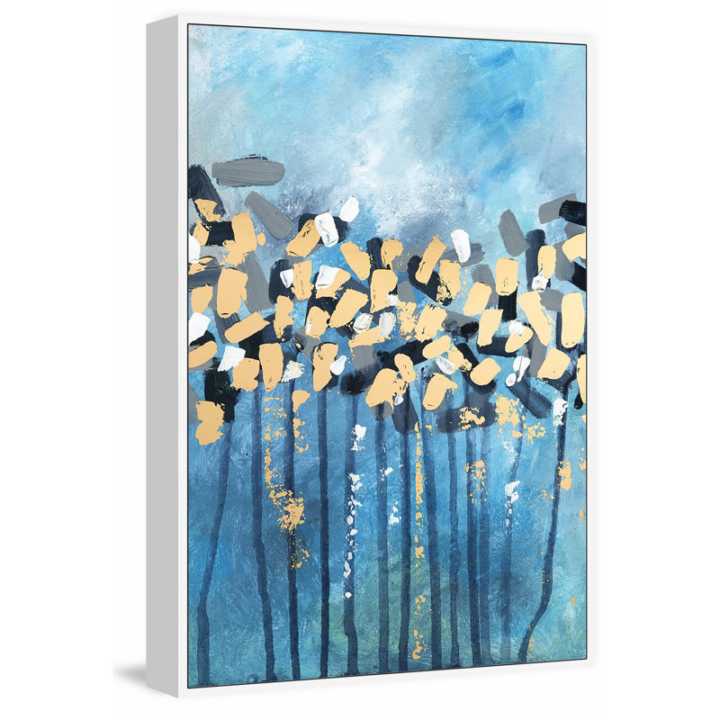 «Ocean Sparkles - Floater Frame», reproduction d'art sur toile, H 18 po x l 12 po x P 1,5 po