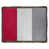 Rouge / blanc / argent