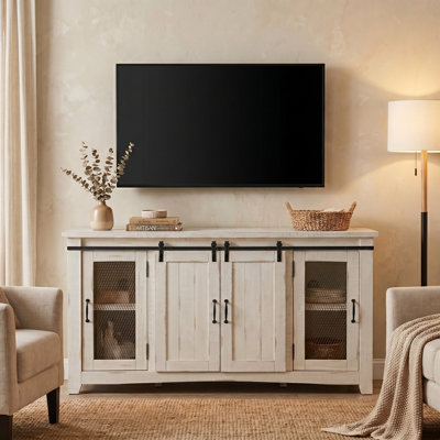 Meuble télé en bois massif Kinsella