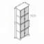 Armoire de rangement haute 72,4 "avec 8 portes et 4 tablettes-1938518098