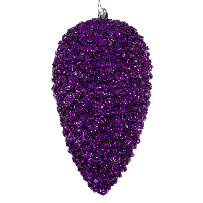 The Holiday Aisle® 10" Glitter Pinecone.