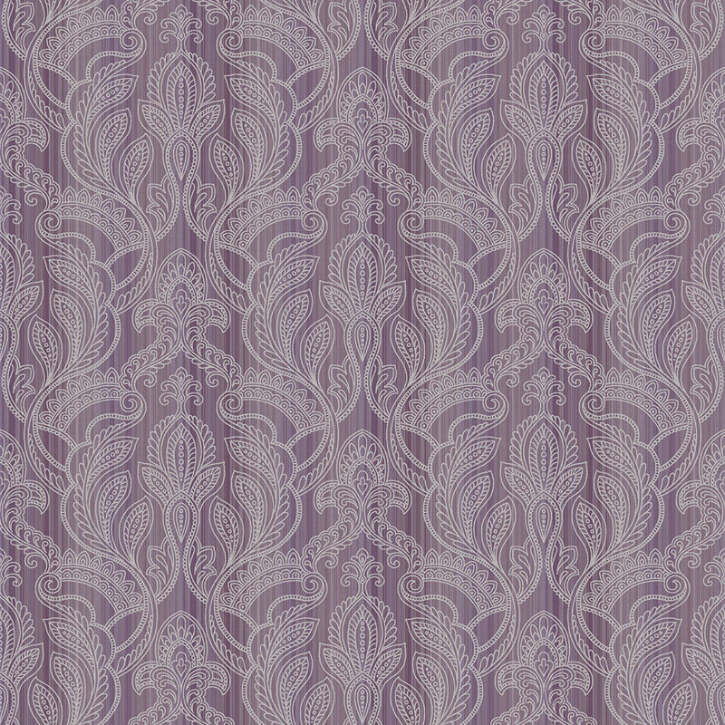 10m L x 53cm W Roll Wallpaper, Purple