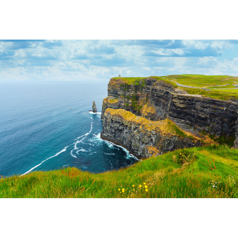 Cliffs of moher in Ireland, 20cm H x 30cm W x 3.8cm D