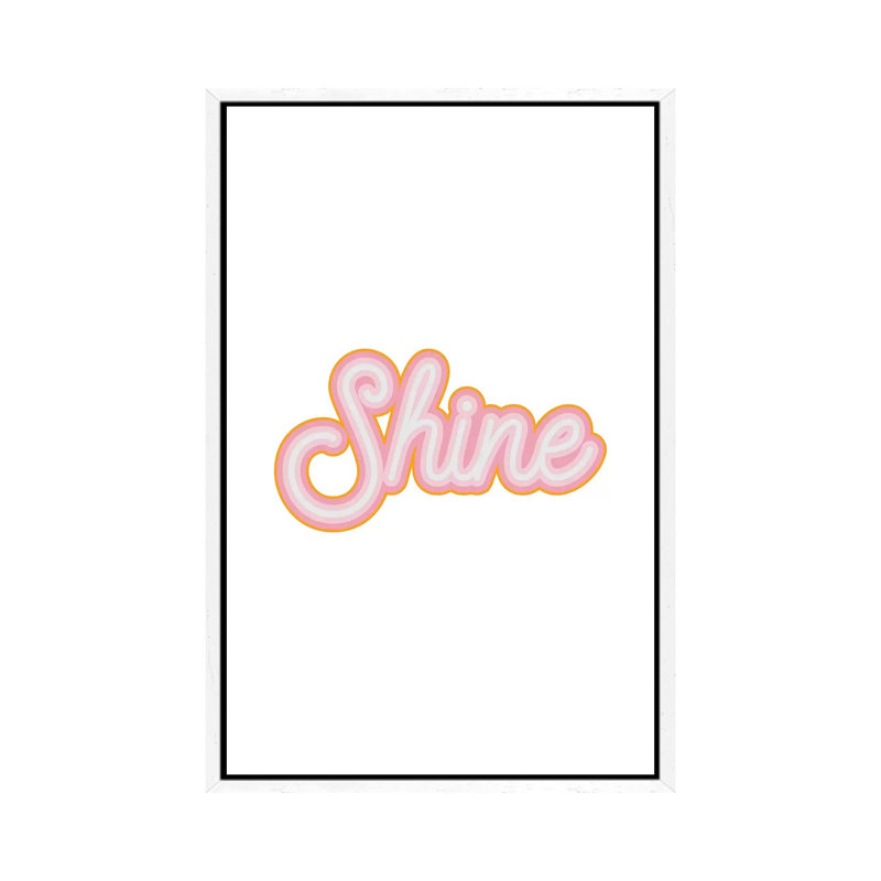 Shine by The Native State - Gallery-Wrapped Canvas Giclée on Canvas, White Framed, 66.04 cm H x 45.72 cm W