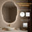 Dibbrun Frameless Lighted Bathroom Mirror-902978309-929109397