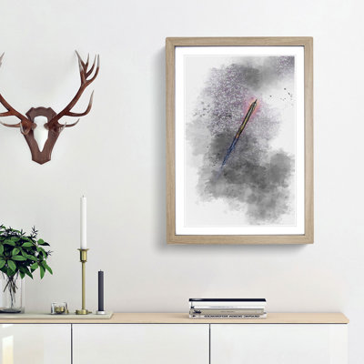 Blast Off in Abstract - Picture Frame Graphic Art Print