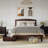 Elliana Solid Wood Platform Bed with Storage Drawers & Built-in Charging Station-81970979-81970975