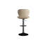 Tabourets de bar réglables à hauteur de comptoir pivotant, tabourets imperméables en similicuir avec repose-pieds Metel, ensemble de 2-815392722