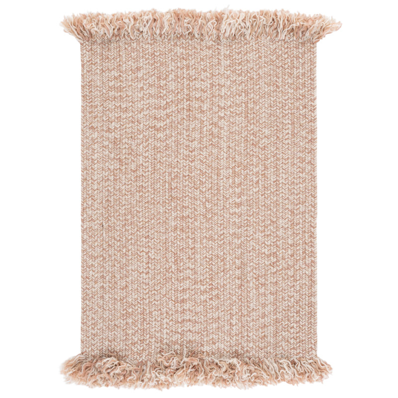 Tapis tressé à la main tressé à la machine 301, Rectangle 4 pi x 6 pi
