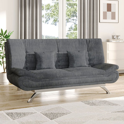 2 Seater Linen Sofa Bed
