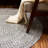 Ociuso Braided Black and White Farmhouse  Area Rug-1821356744
