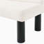 Banc rembourré polyvalent avec pieds en bois d'hévéa, support stable pour une utilisation quotidienne-129407990-129407994-129407995